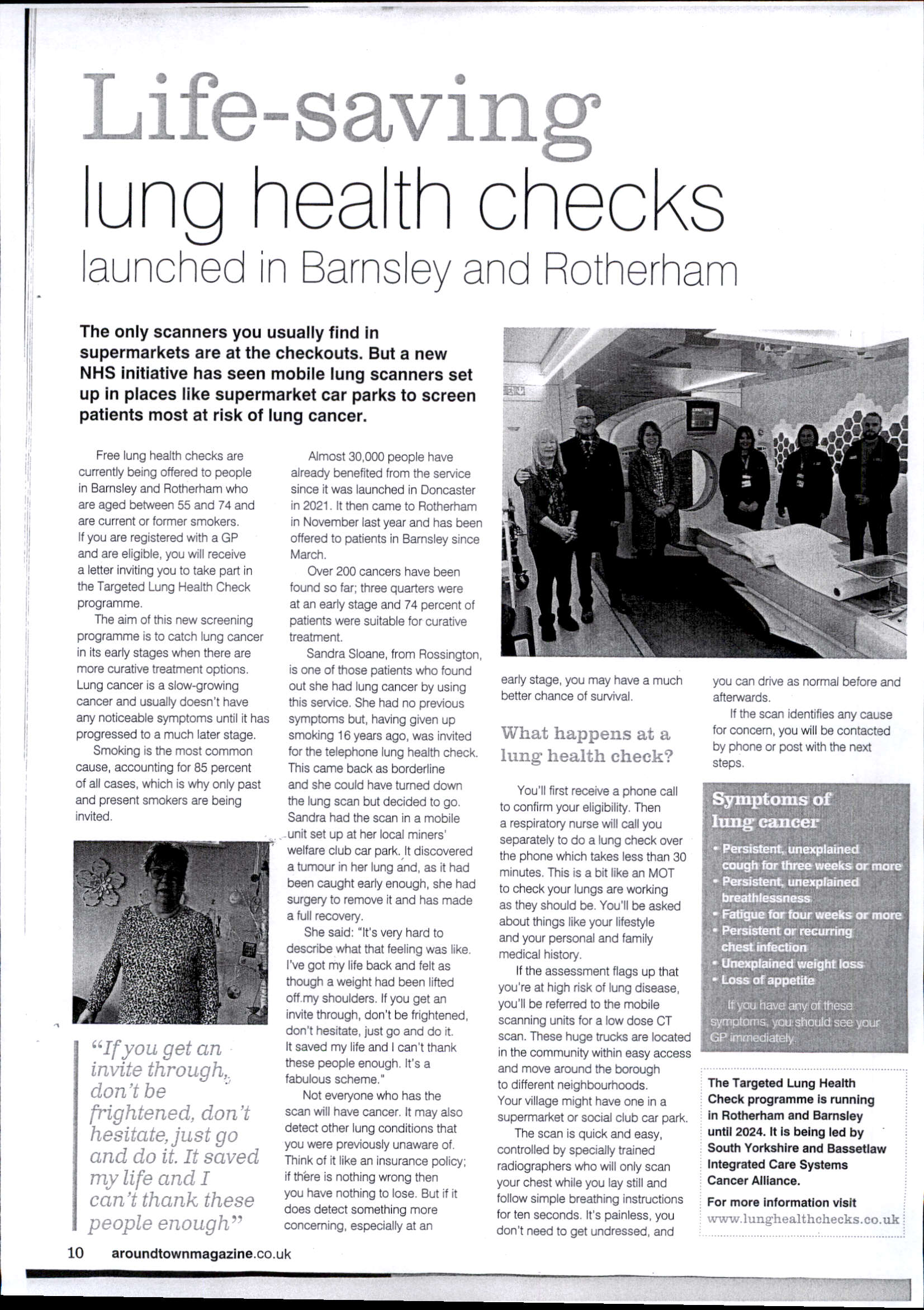 Lung Health Checks Lung Health Checks
